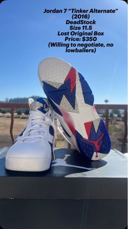Air Jordan 7 Retro Tinker Alternate Size 11.5