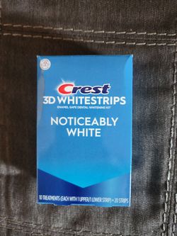 Crest Teeth Whitening Kit, 3DWhitestrips Classic White Teeth Whitening Kit, 10 Count