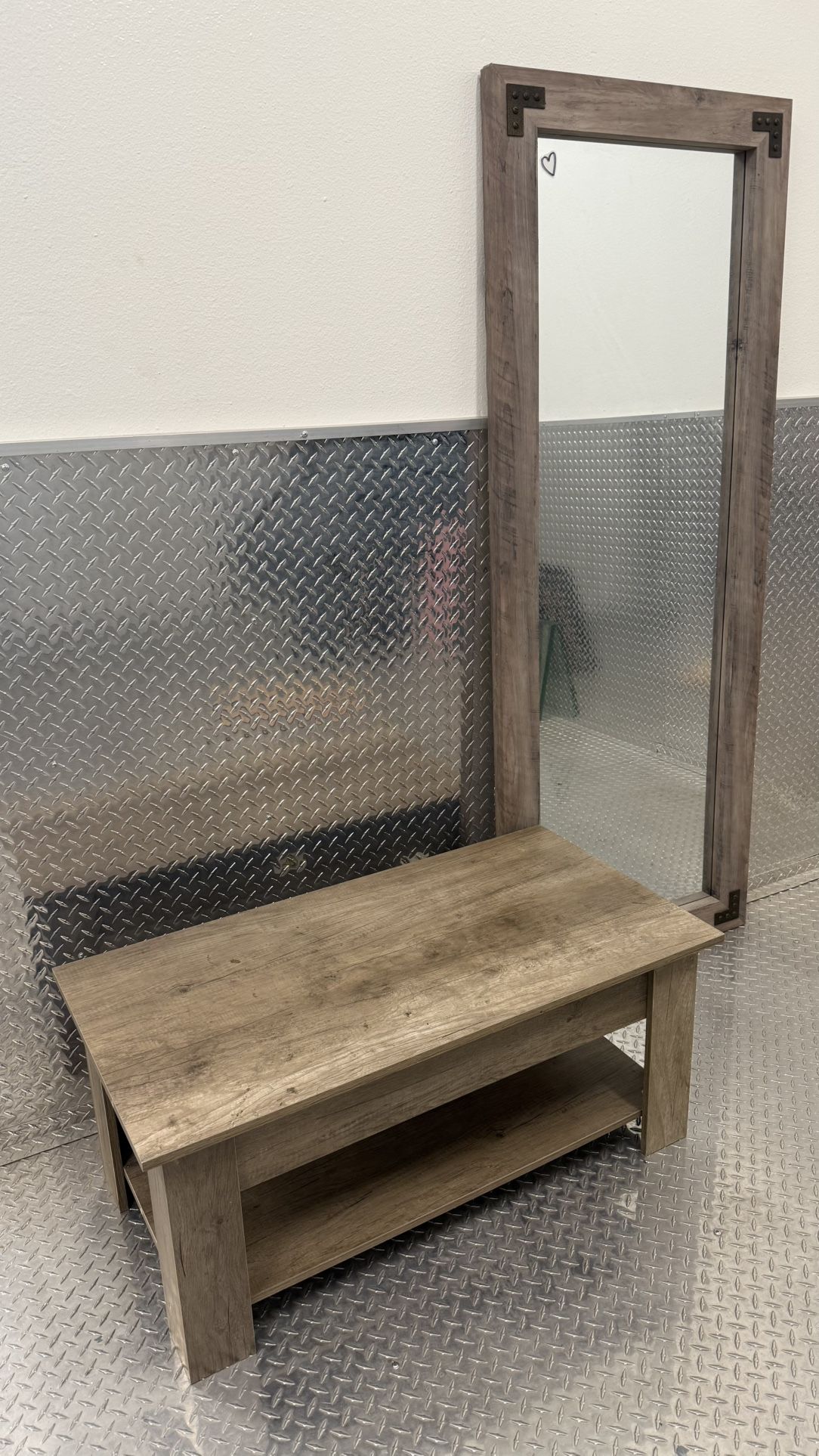 Table , Mirror Set