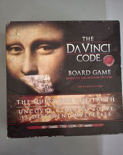 🧩 The Da Vinci Code Board Game – 2006 RoseArt Movie Edition – UNUSED