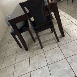 Wooden Table And Chairs 