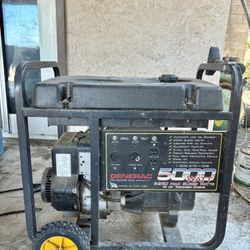 Working Generac Generator 5000 Watt/6250 Max Surge Watts
