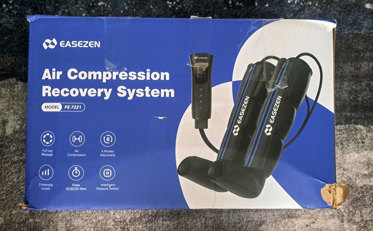 Excellent Reviews Easezen Air Compression Recovery System Black Open Box New