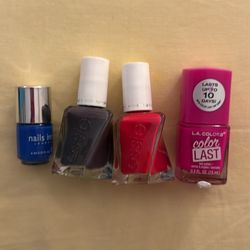 Four Nail Polishes