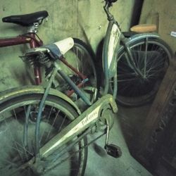 Old Firestone Deluxe Bike.