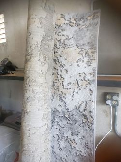Silver camo Rug