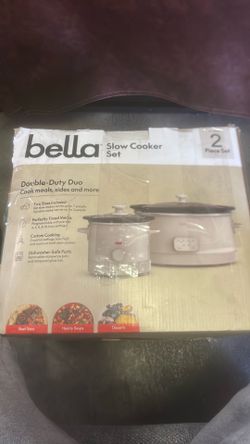 Bella 2-Piece Slow Cooker Set