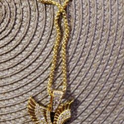 Eagle Necklace With 18 Inch Chain