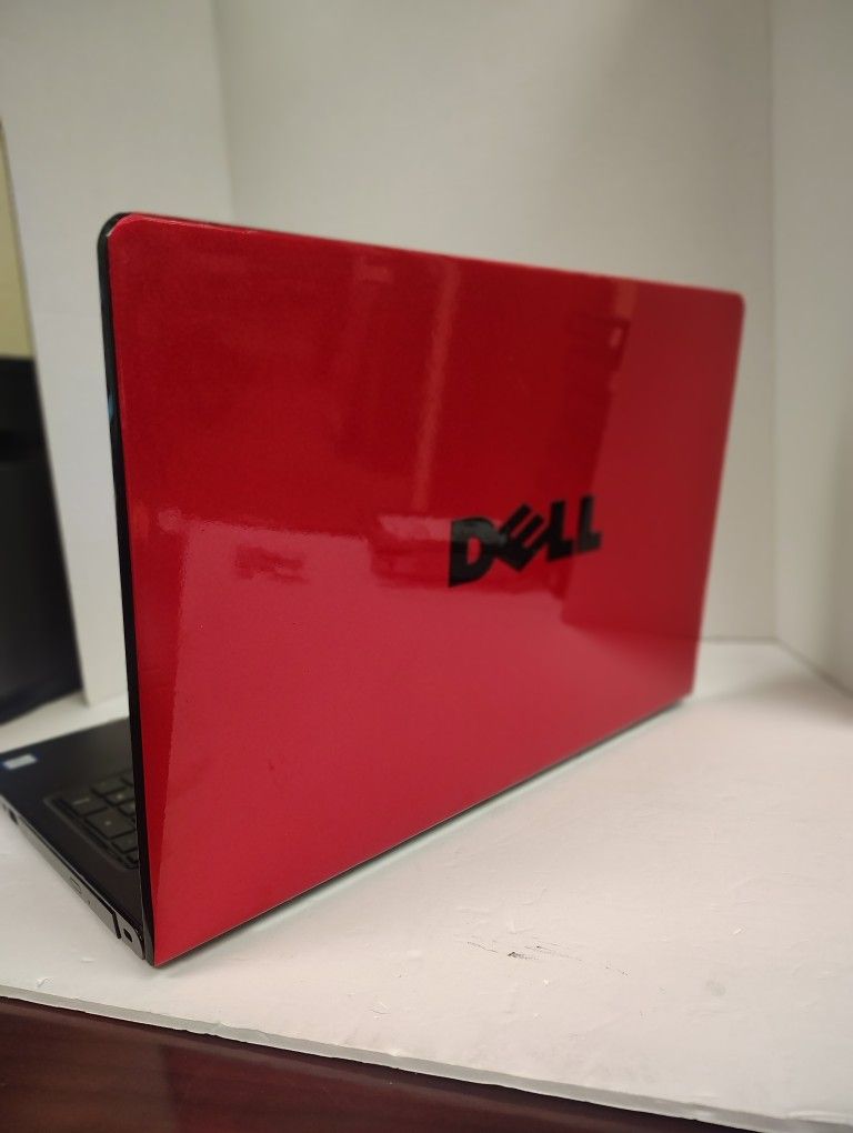 Dell Custom Apple Red Laptop