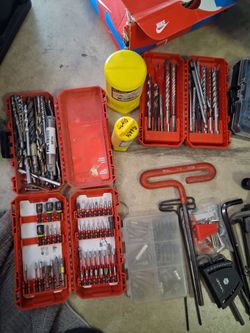 Mixed Drill Bit and Driver Bit Tool Lot