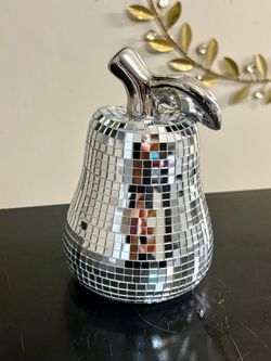 Mirrored Pear 6” NEW