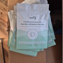 Motif Continuous Glucose Monitor Adhesive Patches