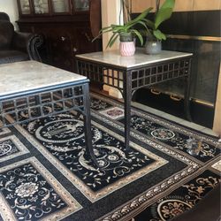 Coffee Table With To End Table In Good Condition 