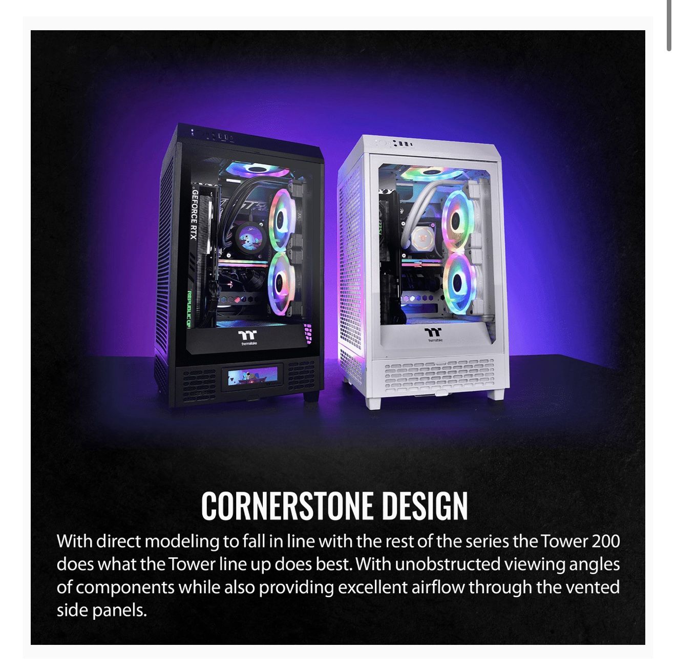 Thermaltake Mini Tower - Desktop Case