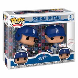 Exclusive Two Pack Funko Pop! MLB Dodgers Shohei Ohtani