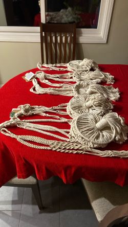 Macrame Hanging Pot Holders