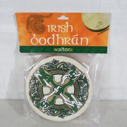 Waltons Gaelic Cross 8" Celtic Bodhran Irish Drum NEW
