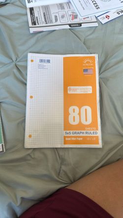 Graph Ruled Paper Packs