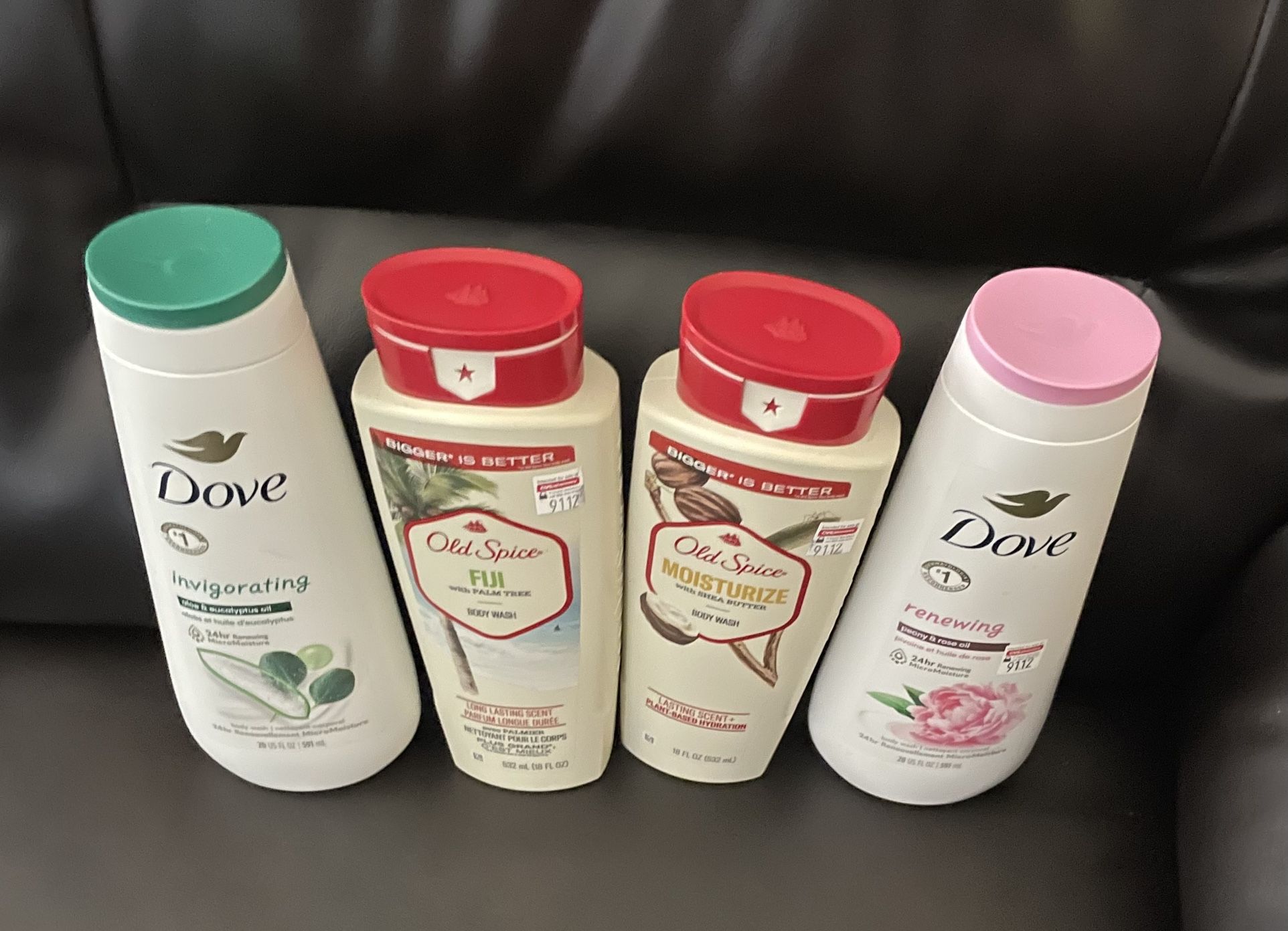 Dove And Old Spice Body Wash Bundle 