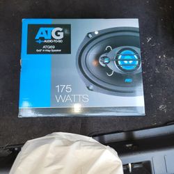 Car Speakers 6x9 175watts $50 Pair NEVER OPENED 