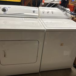 Washer And Dryer Set