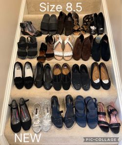 NEW and like new shoes size 8.5