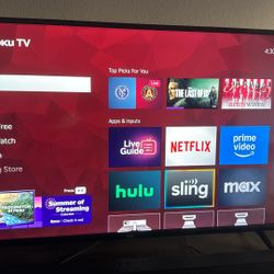 TCL 50” 4K Smart Roku TV - Model 50S425