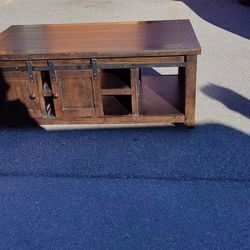 Coffee and two end tables