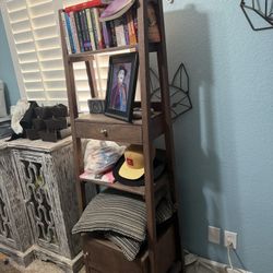 Wood Bookcase / Bookshelf