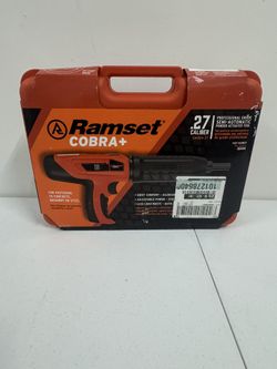  Ramset Cobra Plus 0.27 Caliber Semi-Automatic Powder Actuated Tool (PAT) with Silencer