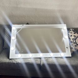 Holly Wood Vanity Mirror 