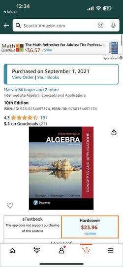 Algebra Intermediate 10 Edition Pearson