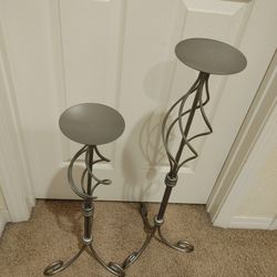 Partylite Pilar Candle Stands Set