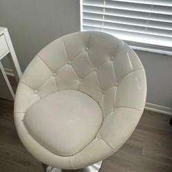 white chair