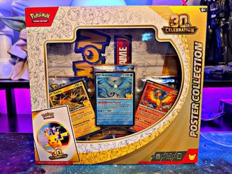 Pokemon TCG 30th Celebrations Poster Collection