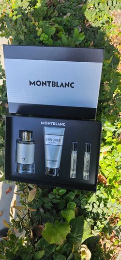 Montblanc Explorer Platinum Gift Set