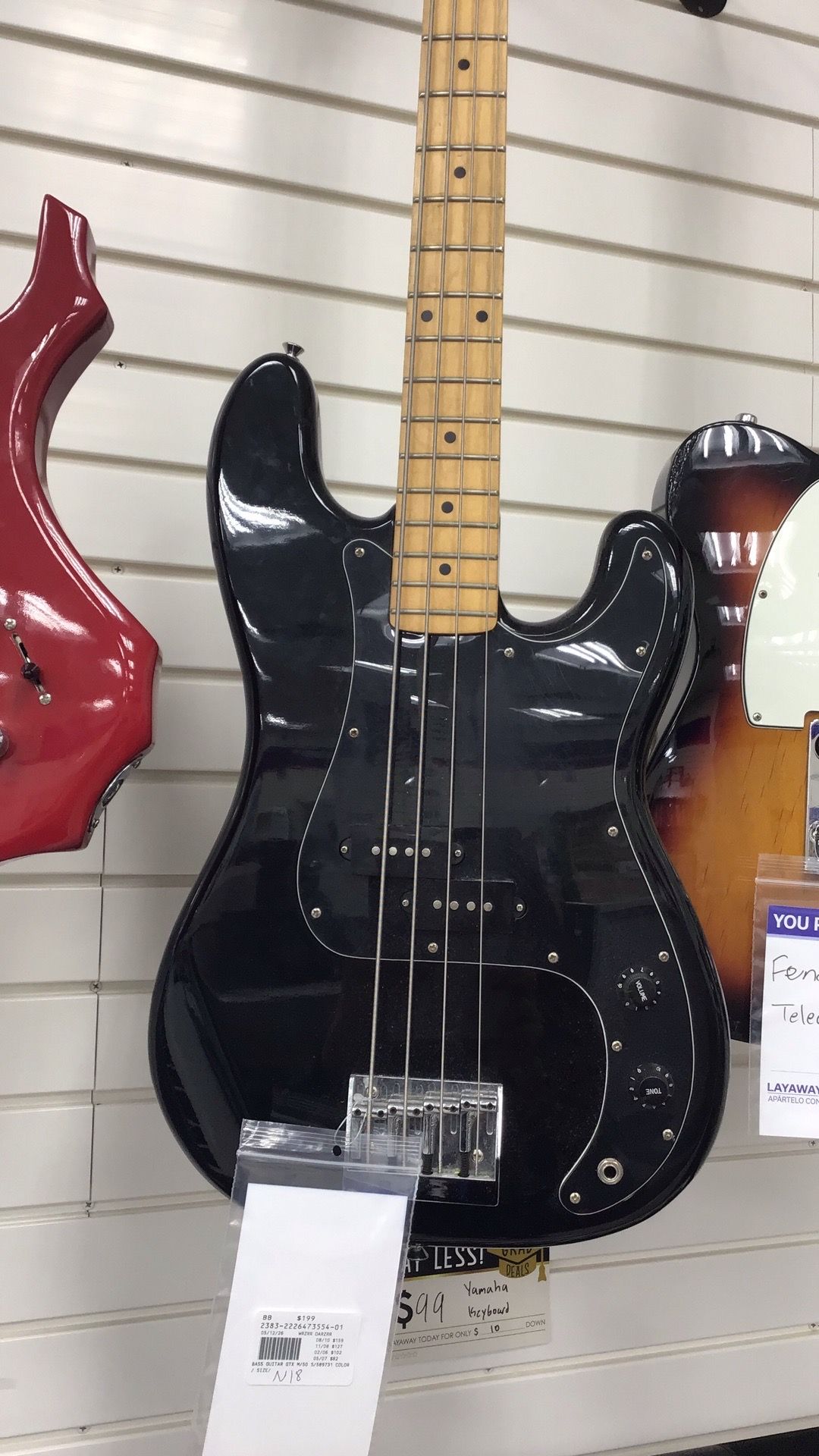 GTX bass guitar