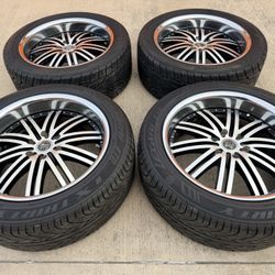 GIANELLE CHEVY GMC CADILLAC NISSAN DODGE RIMS 22 INCH
