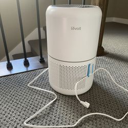 LEVOIT Air Purifier for Home Allergies Pets Hair in Bedroom, H13 True HEPA Filter, 24db Filtration System Cleaner Odor Eliminators, Ozone Free, Remove