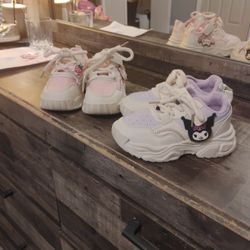 Hello Kitty Two Pairs (Kuromi Style)