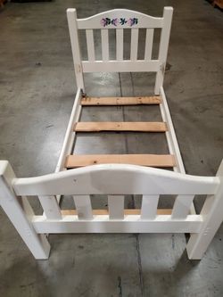 Twin Size Headboard, Footboard, Bed Rails