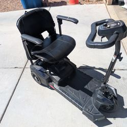 Drive Medical Scout Compact Travel Scooter - 3-Wheel, Electric Mobility, Swivel Seat