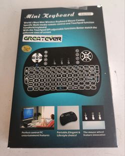 Wireless Mini Keyboard Remote Control Touchpad Smart TV Android TV Box PC 2.4GHz