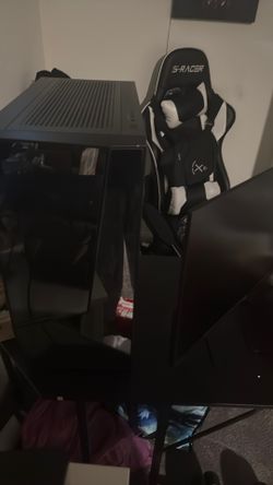 Pc and monitor screen
