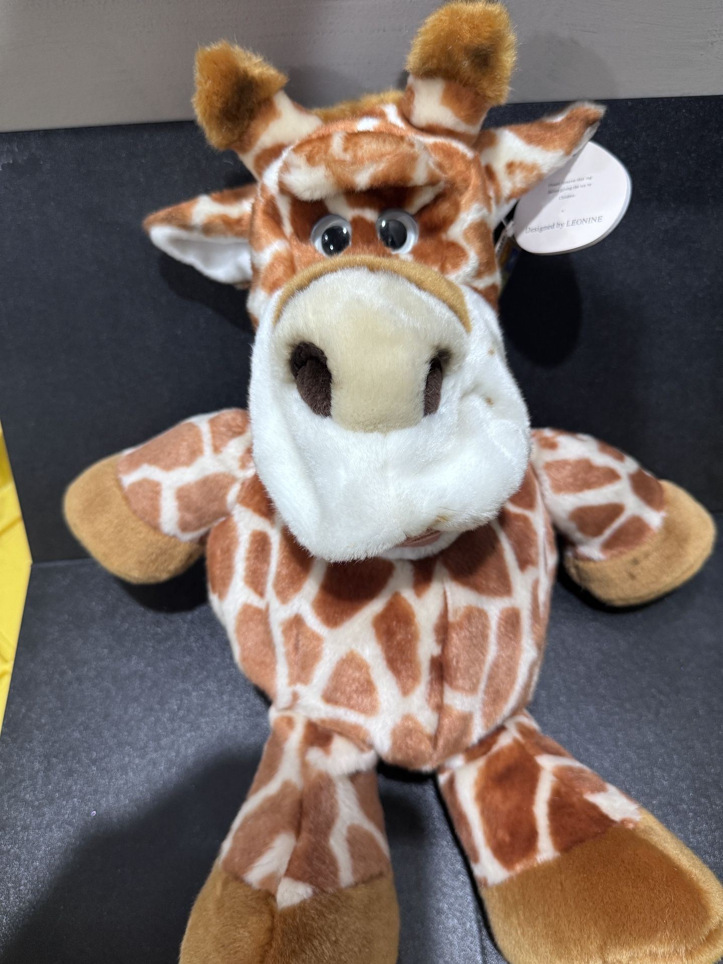 Vintage Plush & Puppet BUNDLE – Leonine Giraffe + Folkmanis Monkey + Russ Horse + Kellytoy Calico Cat / Lote Pelu