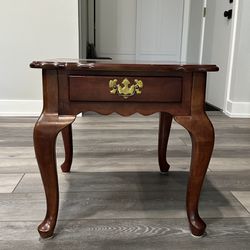 End Wooden Table 