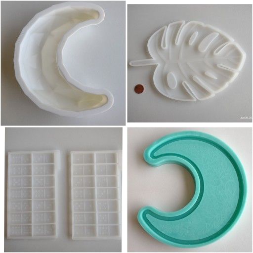 New Silicone Resin Molds Lot