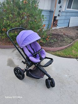 Quinny Buzz Xtra 2.0 folding  stroller  purple  working great