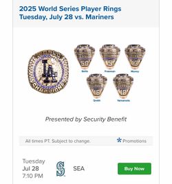 Mariners vs Dodgers Tickets