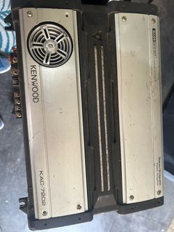 Kenwood amp 2 channel